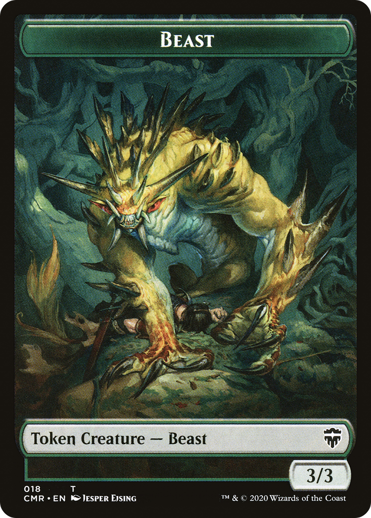 Image of Beast (TCMR-018) - Commander Legends Tokens