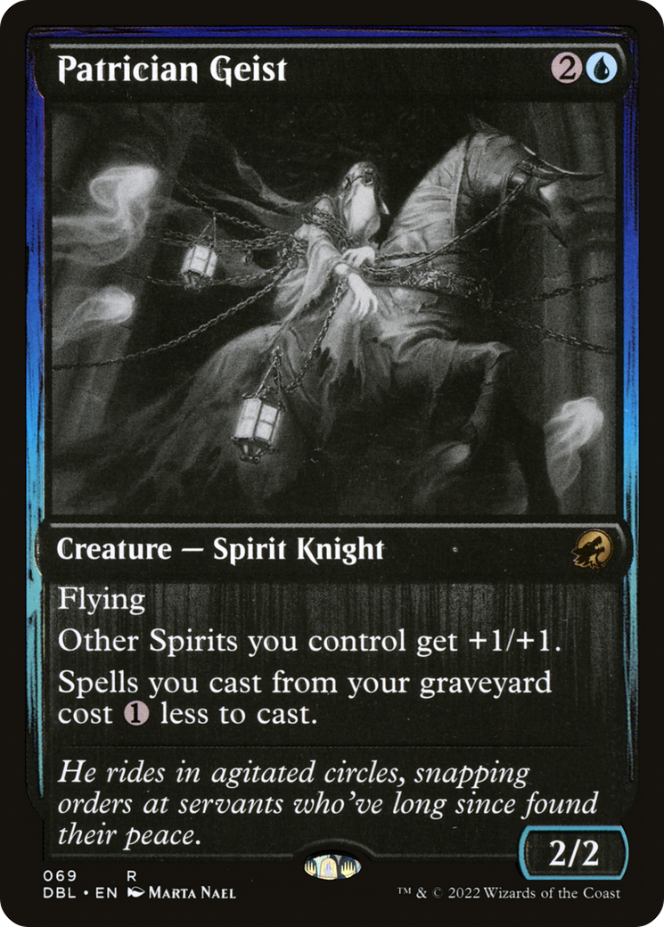 Image of Patrician Geist (DBL-069) - Innistrad: Double Feature Foil