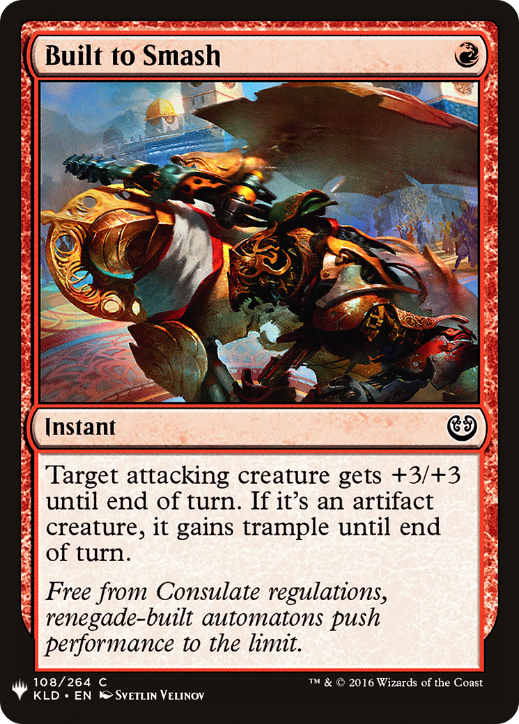 Image of Built to Smash (LIST-KLD-108) - The List