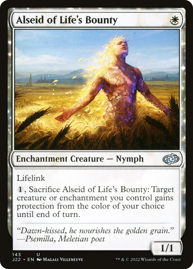 Image of Alseid of Life's Bounty (J22-143) - Jumpstart 2022: (enchantment)
