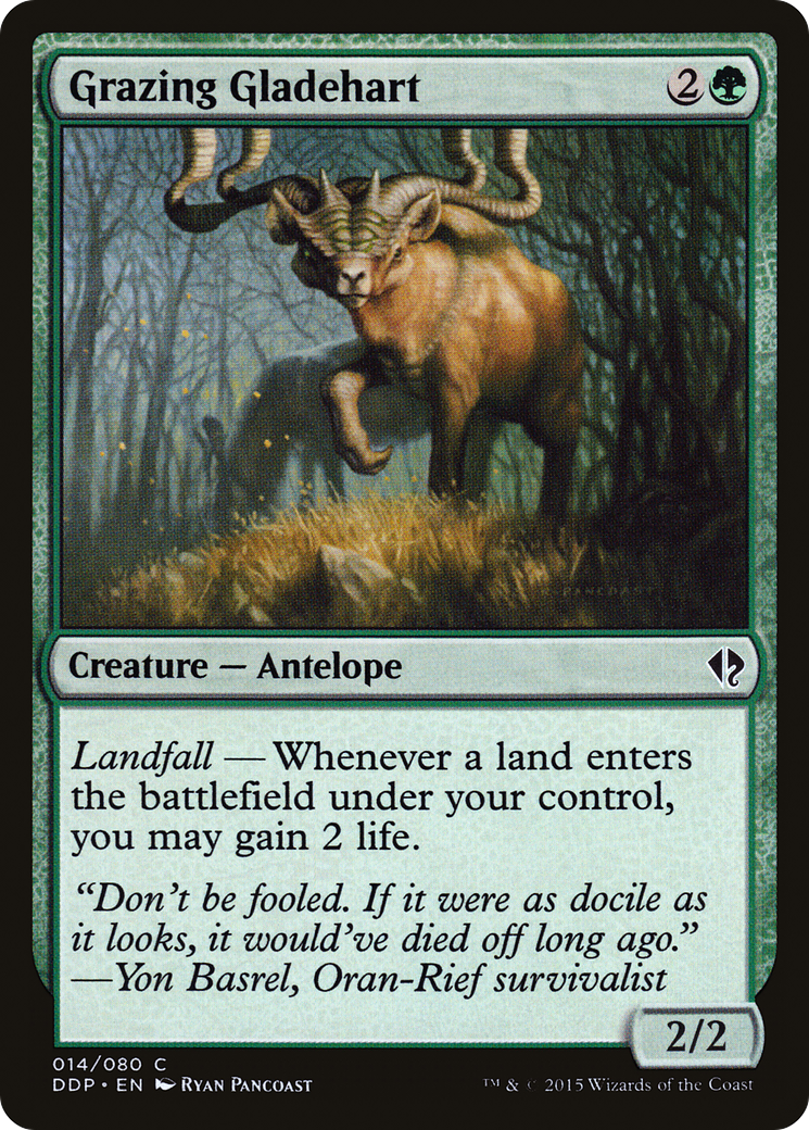 Image of Grazing Gladehart (DDP-014) - Duel Decks: Zendikar vs. Eldrazi