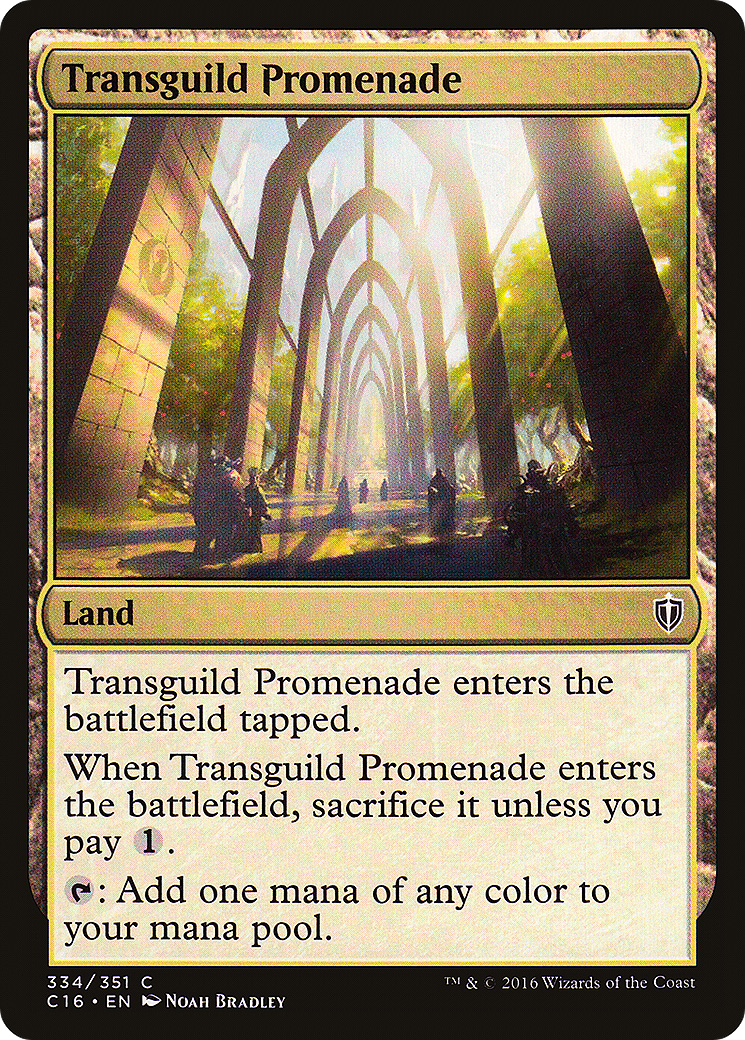 Image of Transguild Promenade (C16-334) - Commander 2016