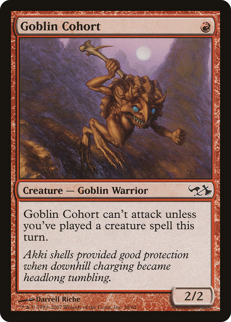 Image of Goblin Cohort (EVG-038) - Duel Decks: Elves vs. Goblins