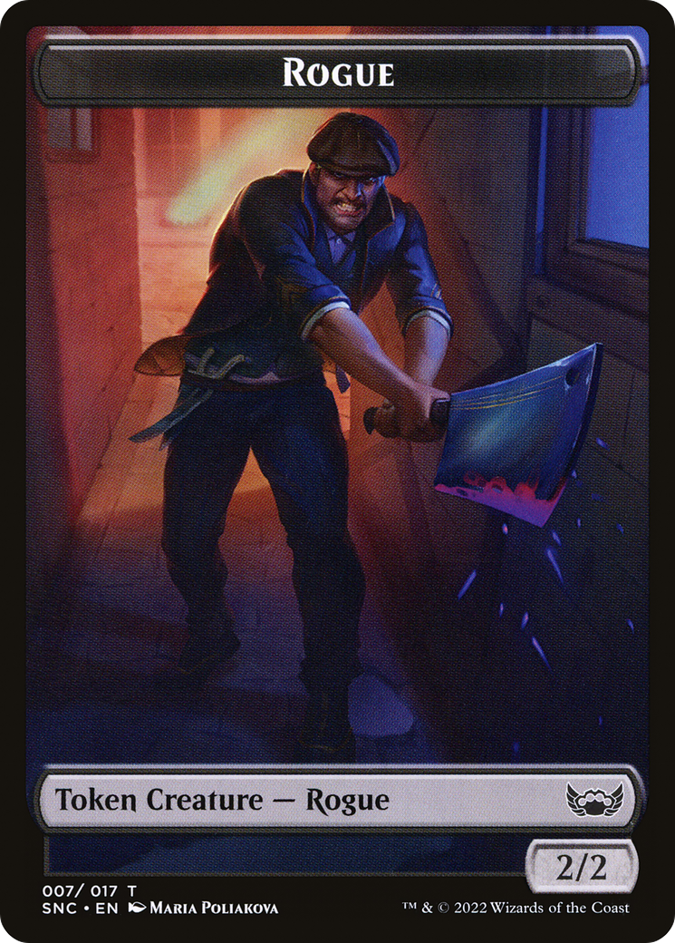 Image of Rogue (TSNC-007) - Streets of New Capenna Tokens