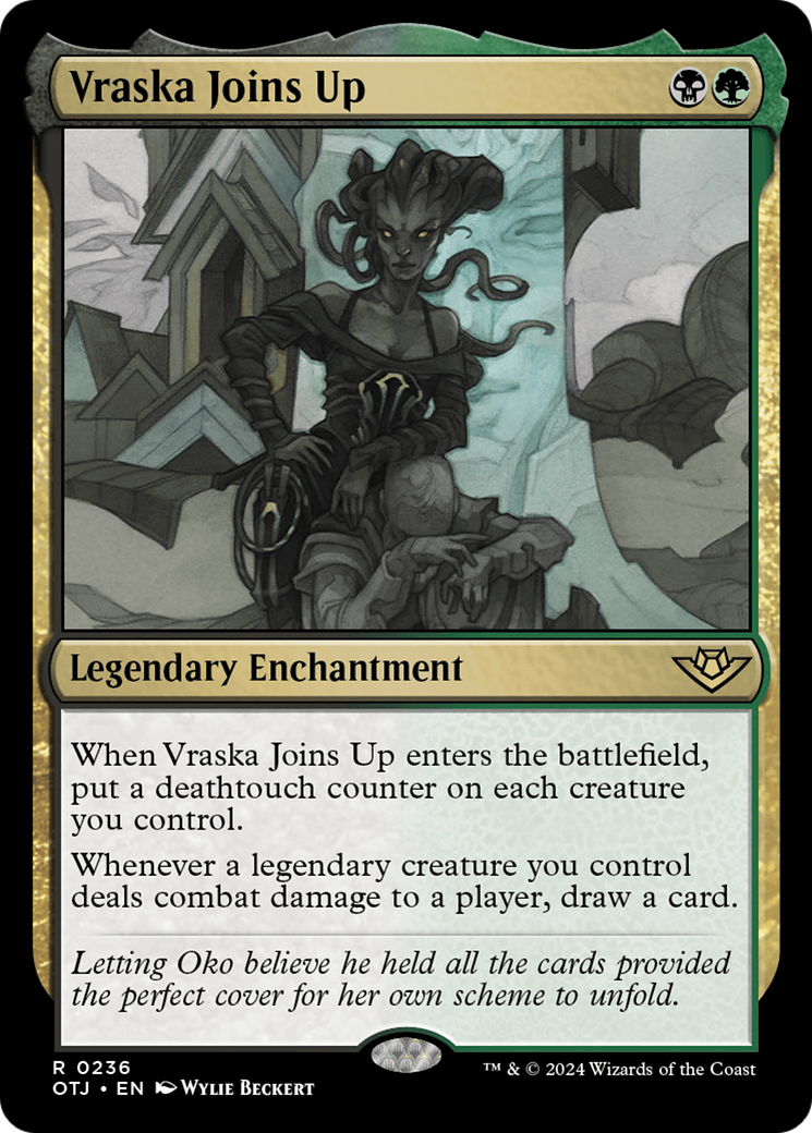 Image of Vraska Joins Up (OTJ-236) - Outlaws of Thunder Junction