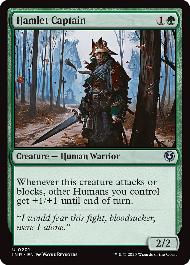 Image of Hamlet Captain (INR-201) - Innistrad Remastered Foil