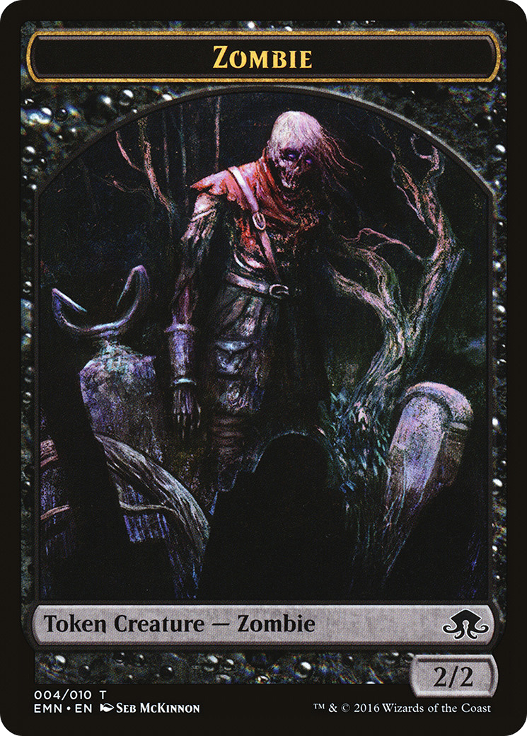 Image of Zombie Token (004) (EMN-004) - Eldritch Moon Tokens