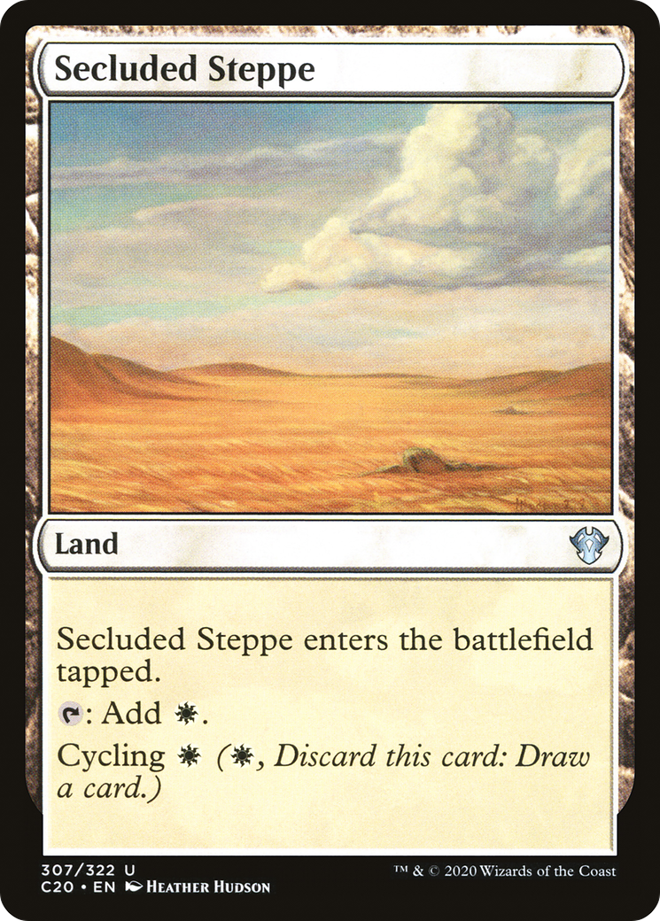 Image of Secluded Steppe (C20-307) - Commander 2020