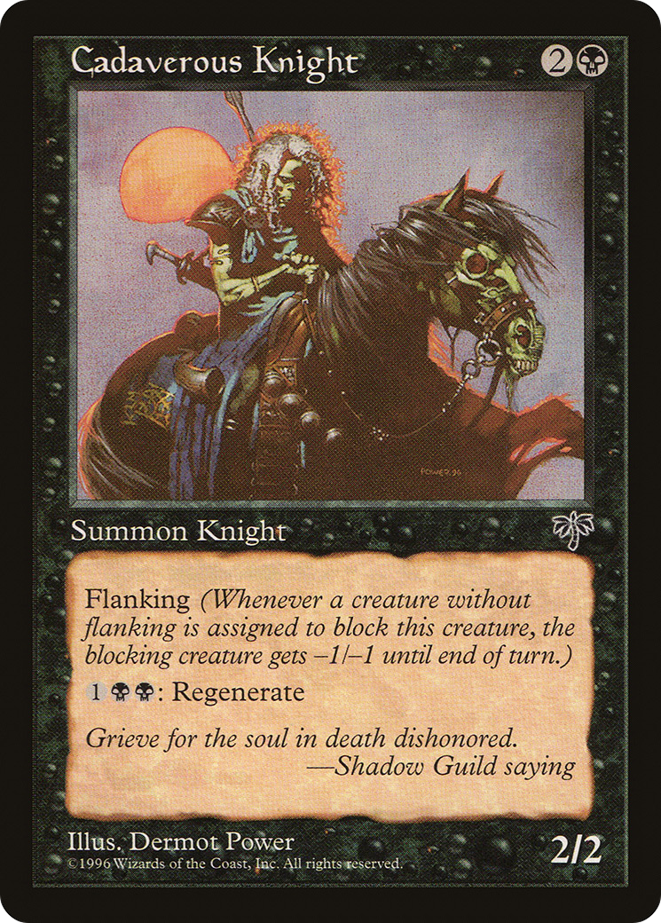 Image of Cadaverous Knight (MIR-) - Mirage