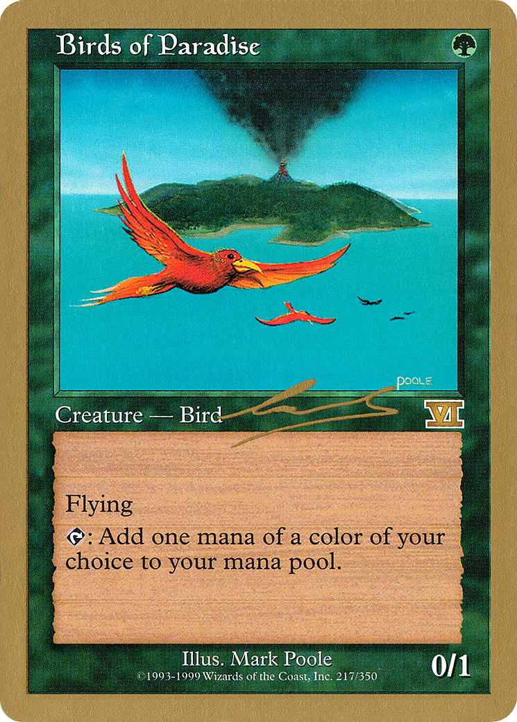 Image of Birds of Paradise - 2000 Nicolas Labarre (6ED) (WCD-) - World Championship Decks 2000