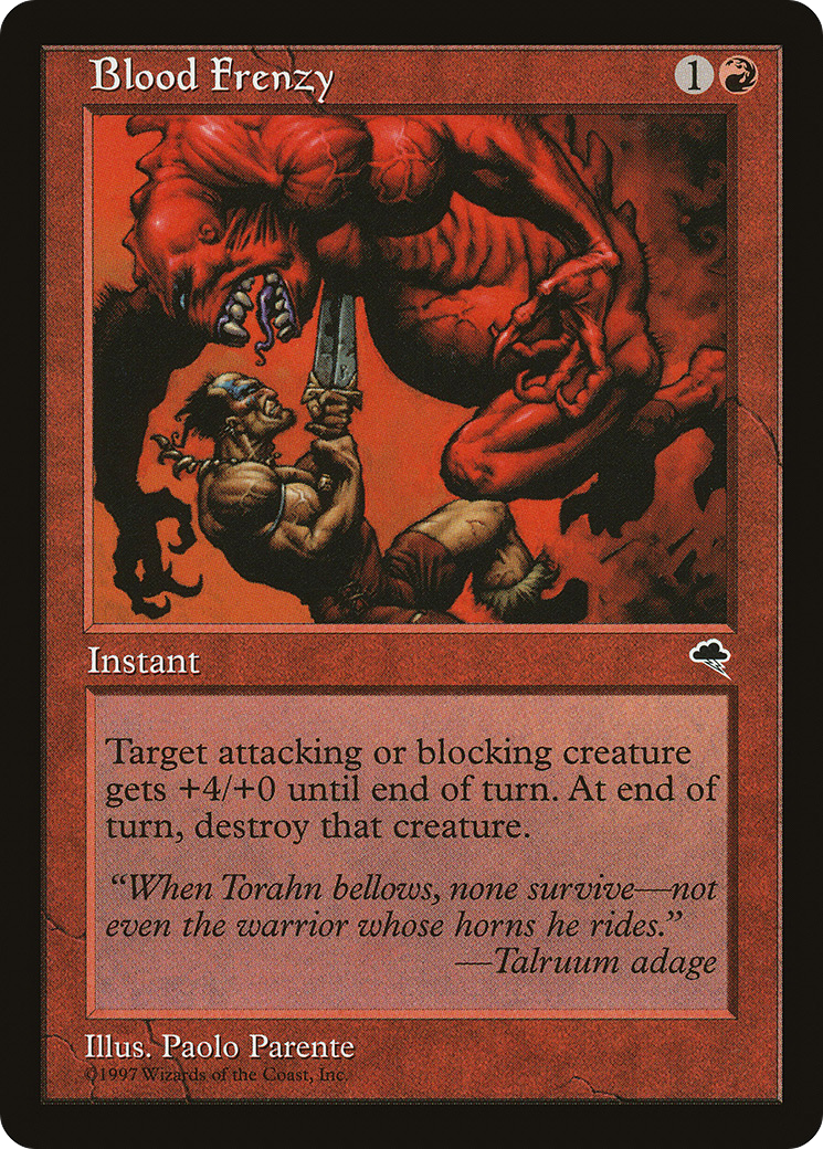 Image of Blood Frenzy (TMP-164) - Tempest