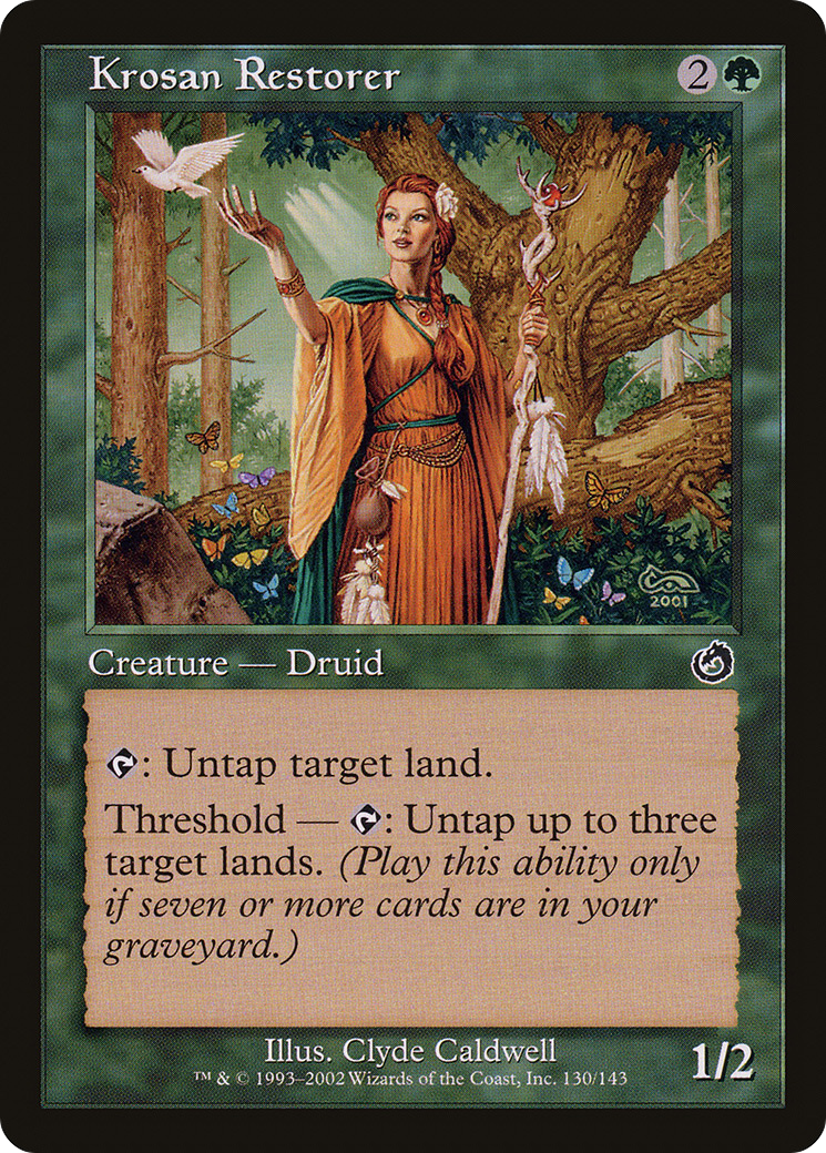 Image of Krosan Restorer (TOR-130) - Torment Foil
