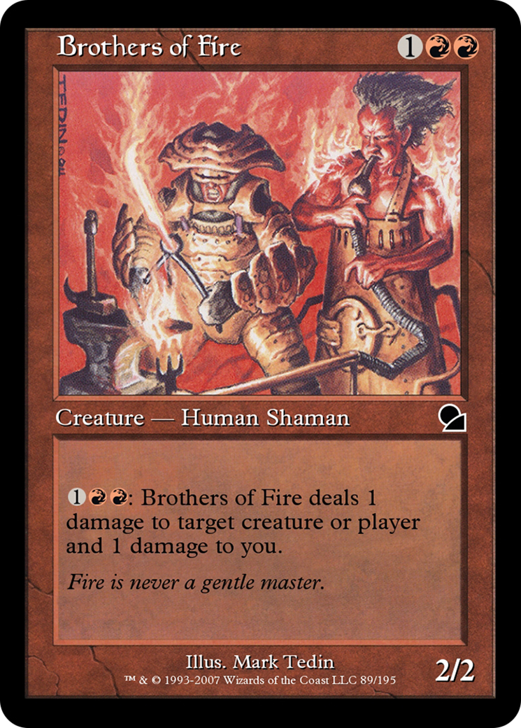 Image of Brothers of Fire (ME1-089) - Masters Edition