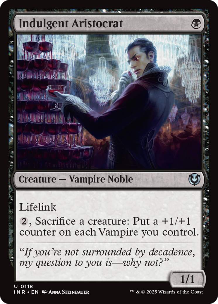 Image of Indulgent Aristocrat (INR-118) - Innistrad Remastered