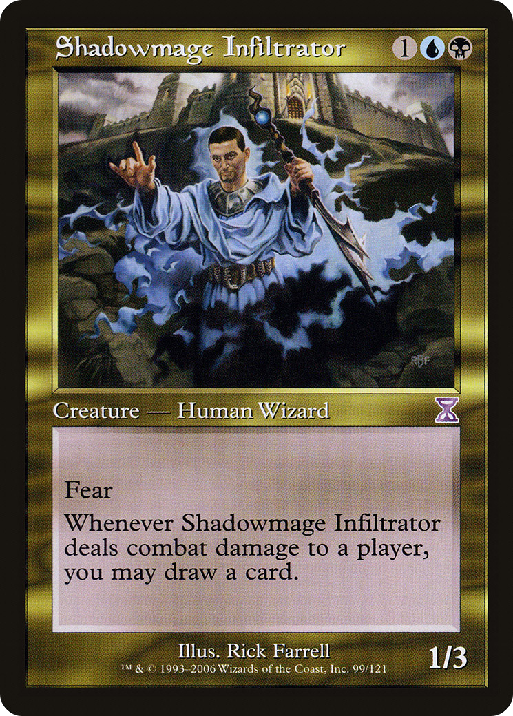 Image of Shadowmage Infiltrator (TSB-099) - Time Spiral Timeshifted