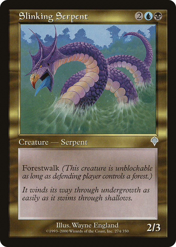 Image of Slinking Serpent (INV-274) - Invasion