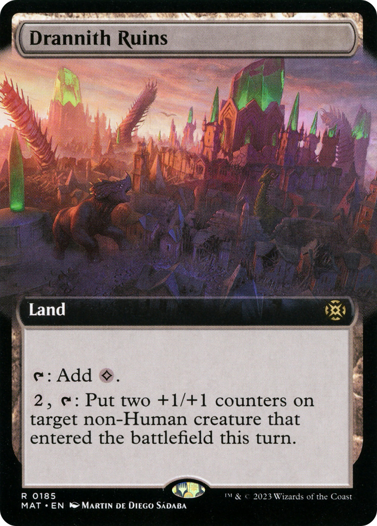 Image of Drannith Ruins (Extended Art) (MAT-185) - March of the Machine: The Aftermath: (Extended Art)