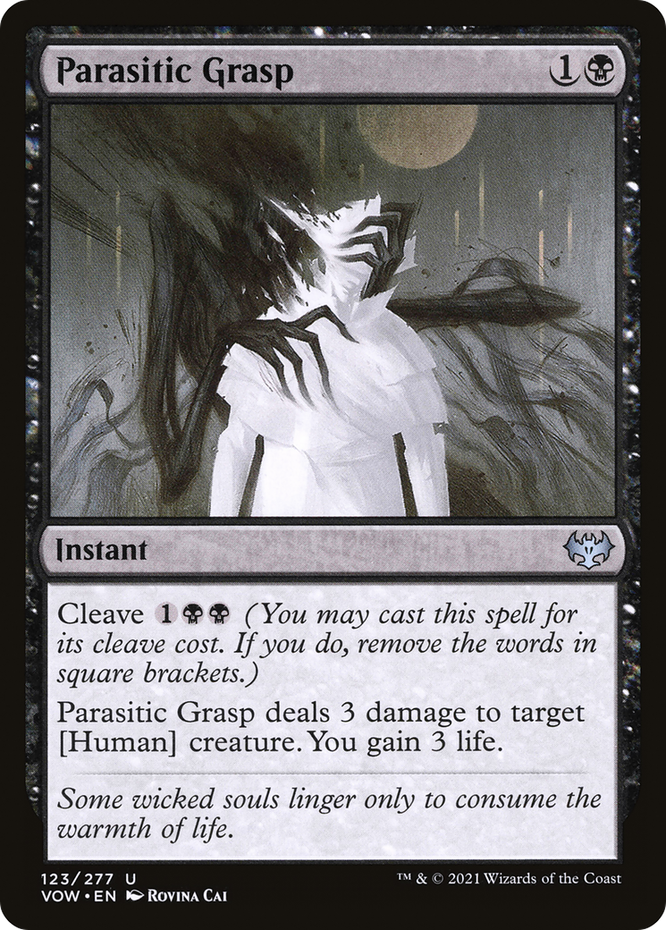 Image of Parasitic Grasp (VOW-123) - Innistrad: Crimson Vow