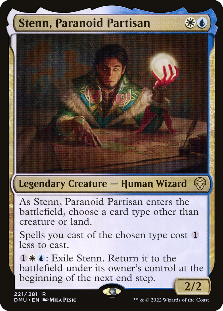 Image of Stenn, Paranoid Partisan (DMU-221) - Dominaria United Foil