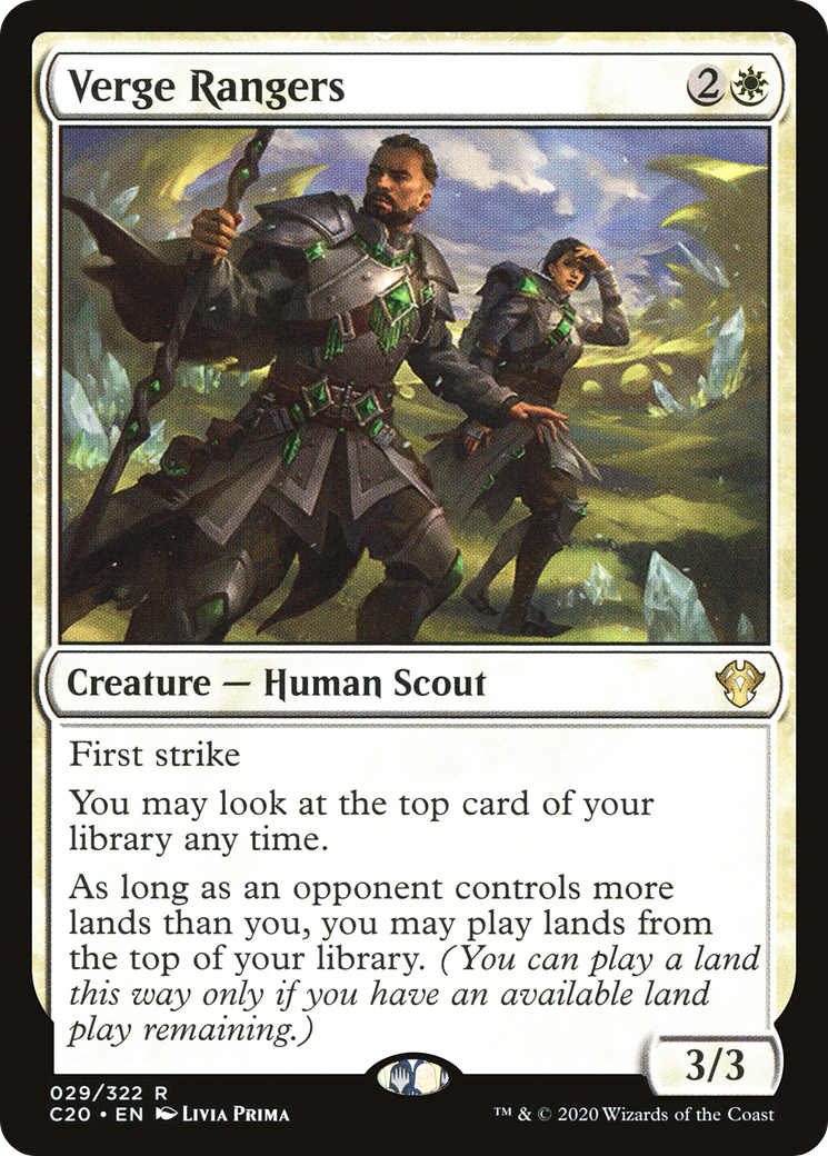 Image of Verge Rangers (C20-029) - Commander 2020