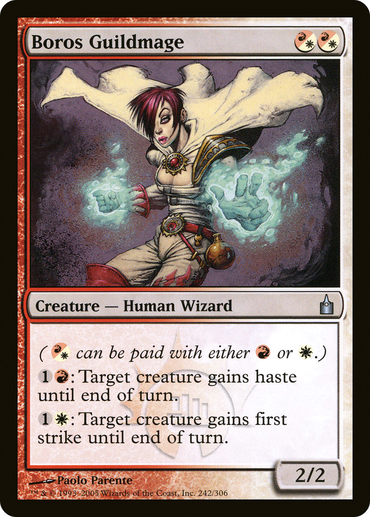 Image of Boros Guildmage (RAV-242) - Ravnica: City of Guilds Foil