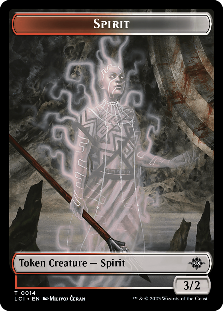 Image of Spirit (TLCI-014) - The Lost Caverns of Ixalan Tokens Foil