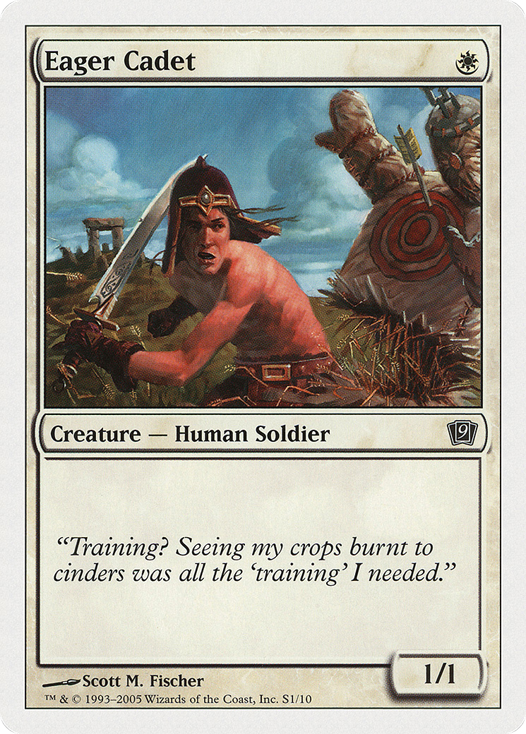 Image of Eager Cadet (9ED-0S1) - 9th Edition