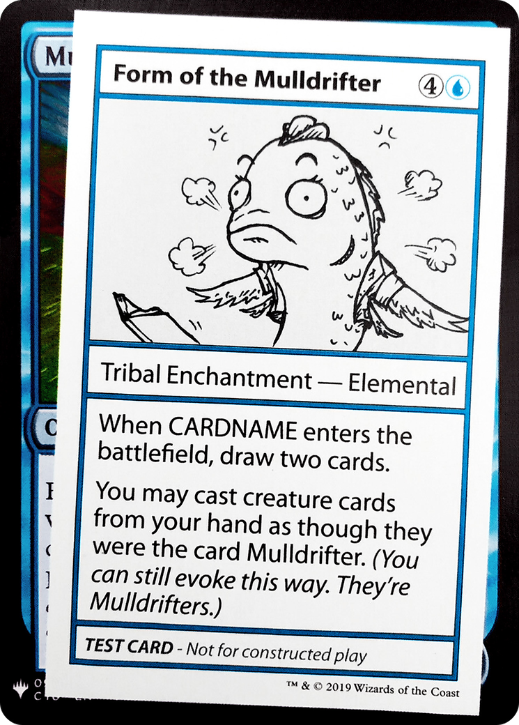 Image of Form of the Mulldrifter (CMB1-022) - Mystery Booster Playtest Cards 2019