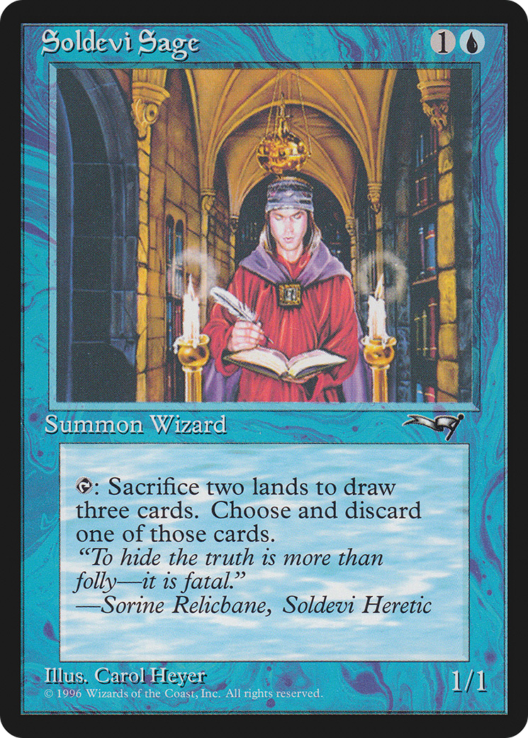Image of Soldevi Sage (2 Candles) (ALL-052) - Alliances