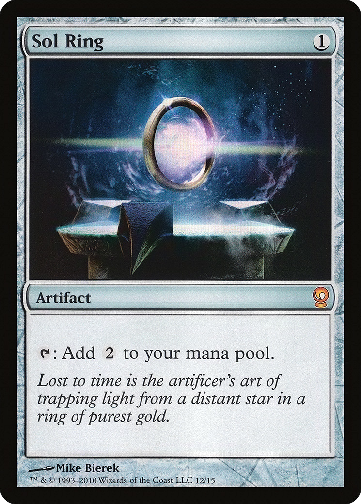 Image of Sol Ring (V10-) - From the Vault: Relics Foil