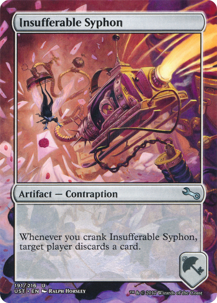 Image of Insufferable Syphon (UST-191) - Unstable (Borderless) Foil