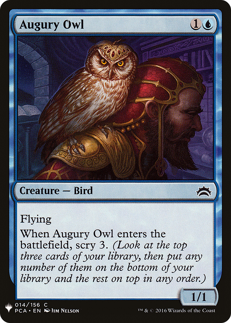 Image of Augury Owl (LIST-014) - The List
