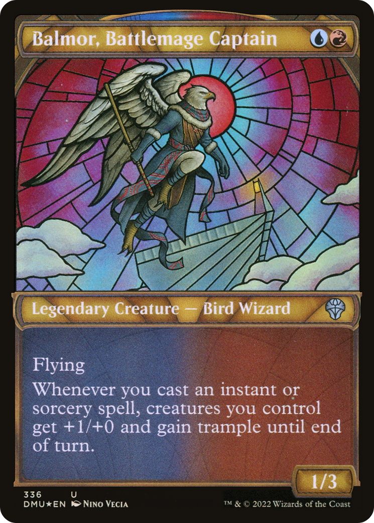 Image of Balmor, Battlemage Captain (Textured Foil) (DMU-336) - Dominaria United: (Showcase) Foil