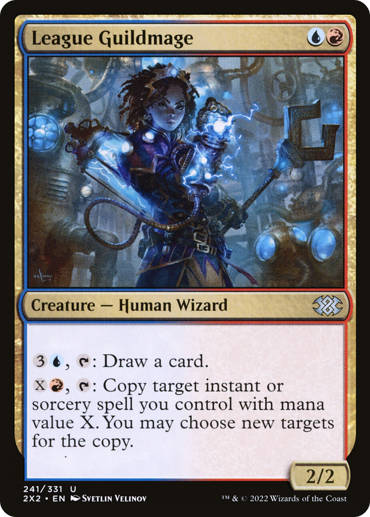 Image of League Guildmage (2X2-241) - Double Masters 2022 Foil
