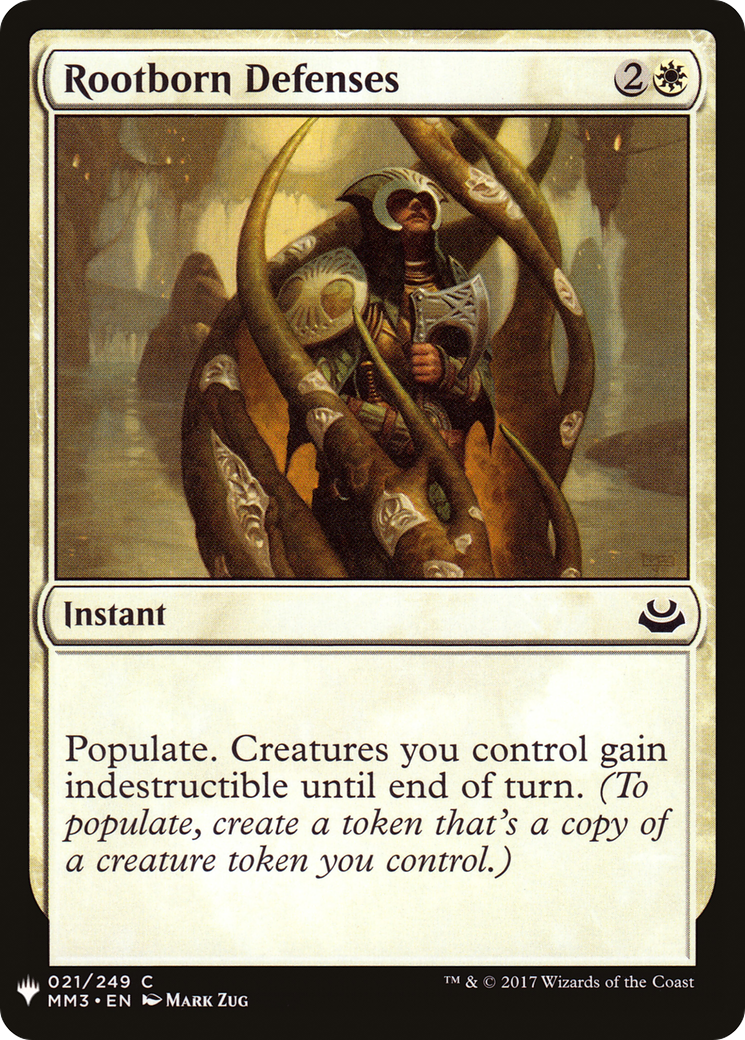 Image of Rootborn Defenses (LIST-021) - The List