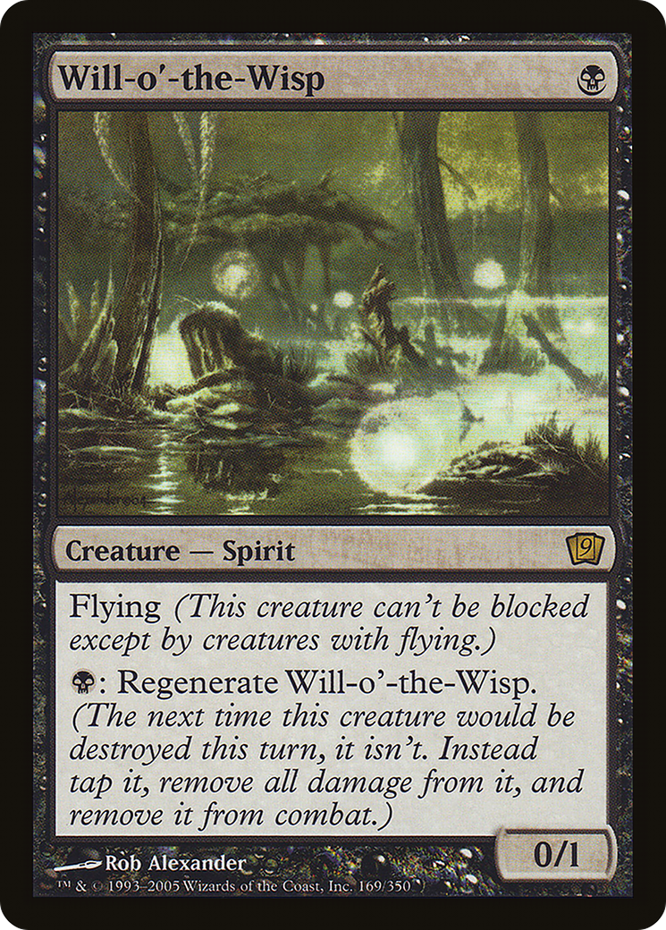 Image of Will-o'-the-Wisp (9ED-169) - 9th Edition