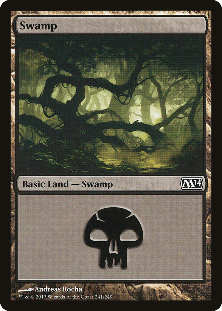 Image of Swamp (241) (M14-241) - Magic 2014
