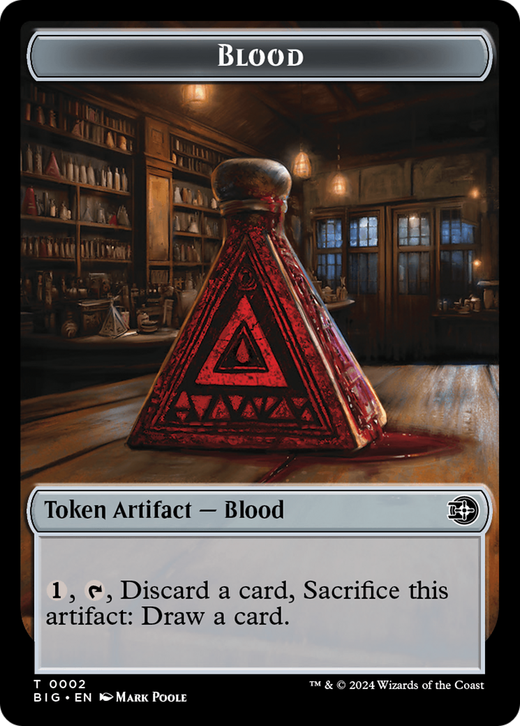 Image of Blood (TBIG-002) - The Big Score Tokens Foil