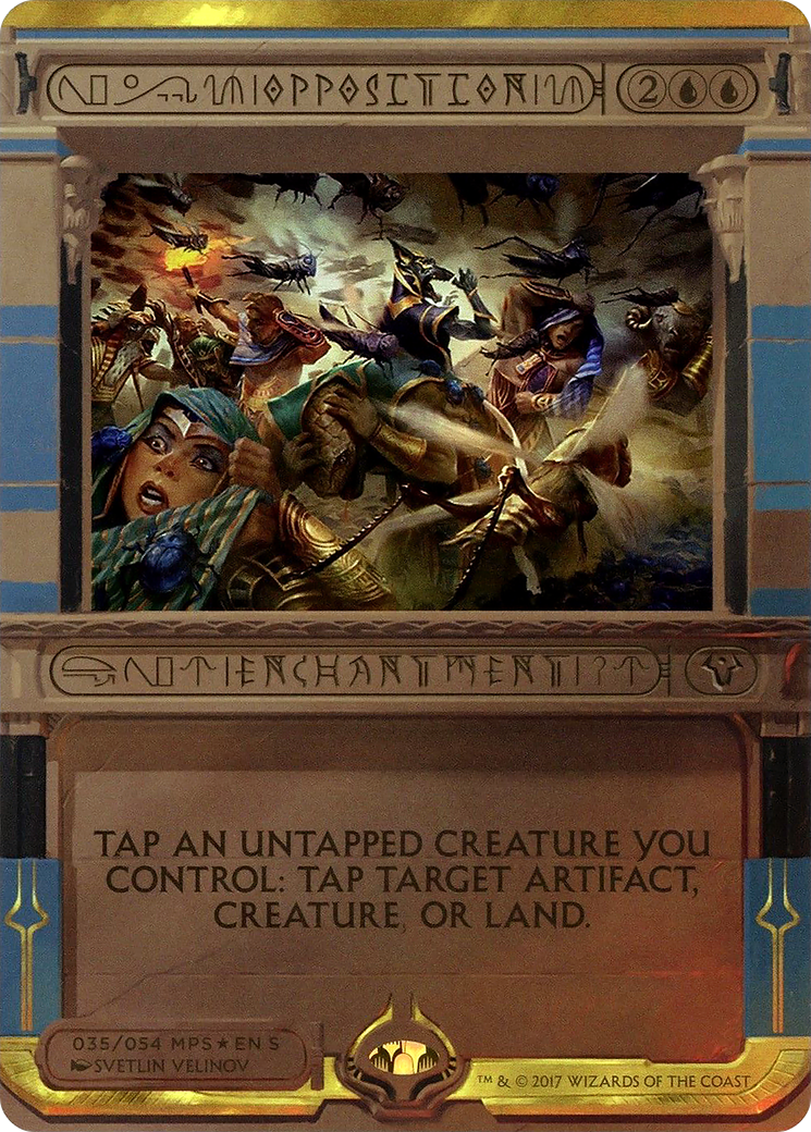 Image of Opposition (MPS2-035) - Amonkhet Invocations (Borderless) Foil