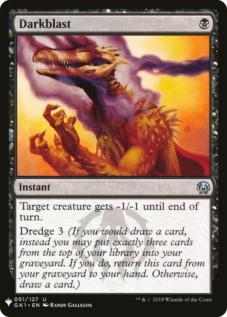 Image of Darkblast (LIST-051) - The List