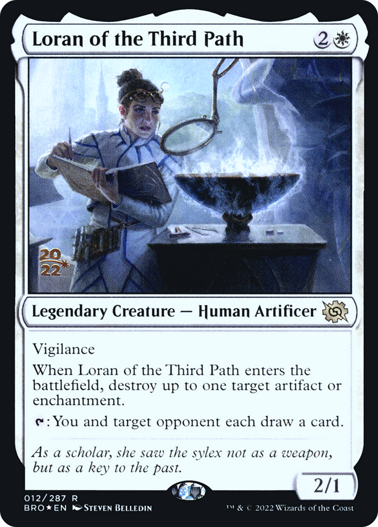 Image of Loran of the Third Path (PRE-012) - The Brothers' War Promos Foil