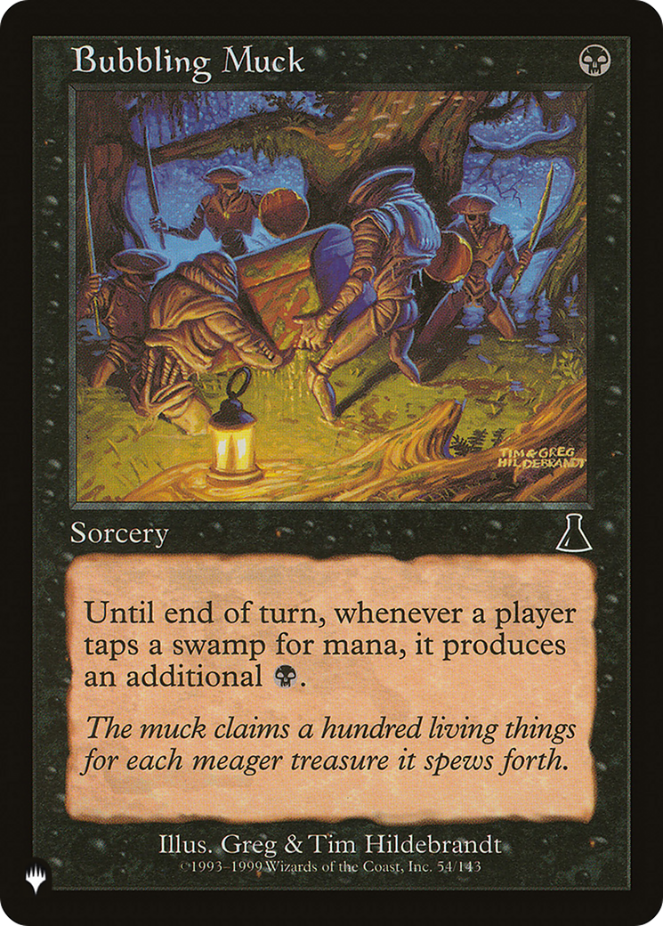 Image of Bubbling Muck (LIST-UDS-54) - The List
