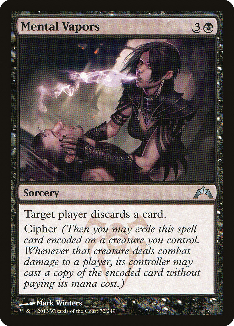 Image of Mental Vapors (GTC-072) - Gatecrash Foil