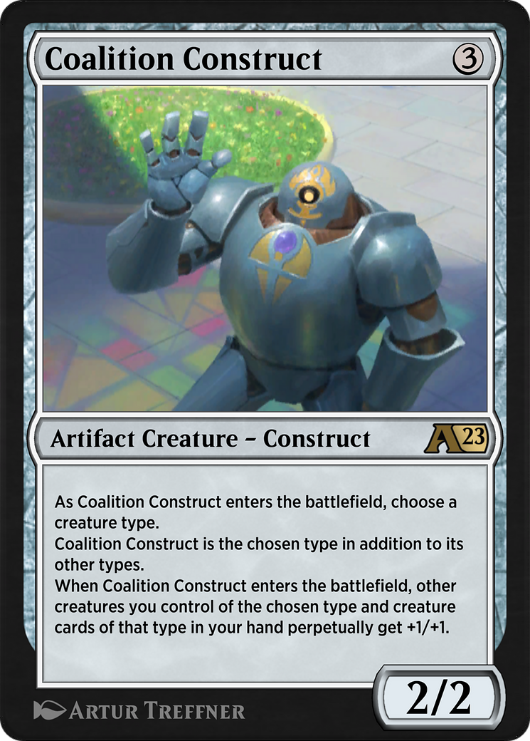 Image of Coalition Construct (YDMU-030) - Alchemy: Dominaria