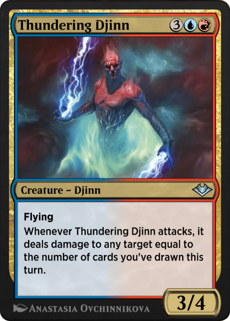 Image of Thundering Djinn (J21-725) - Jumpstart: Historic Horizons