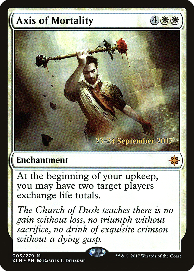 Image of Axis of Mortality (PRE-003) - Ixalan Promos Foil
