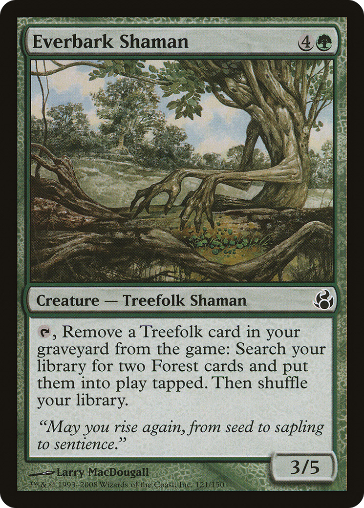 Image of Everbark Shaman (MOR-121) - Morningtide