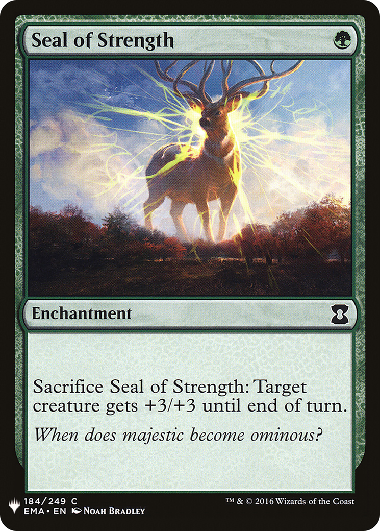 Image of Seal of Strength (LIST-184) - The List