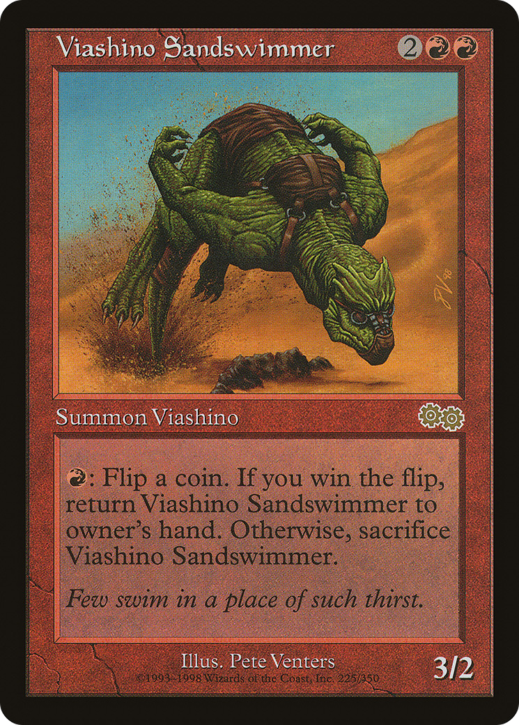 Image of Viashino Sandswimmer (USG-225) - Urza's Saga