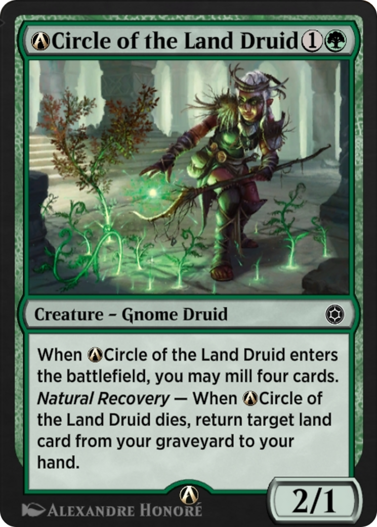 Image of A-Circle of the Land Druid (HBG-A-203) - Alchemy Horizons: Baldur's Gate